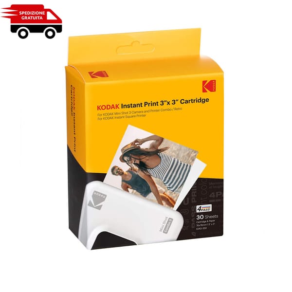 Kodak Cartuccia Instant Print per MiniShot Combo 3 Kodak Cartuccia Instant Print per MiniShot Combo 3